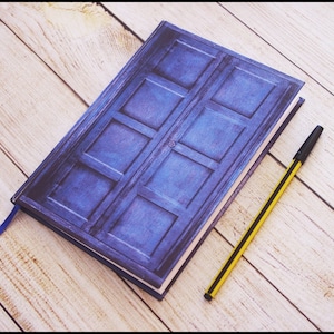 A5 Dimension - Blank Pages // Doctor Who: River Song Cosplay