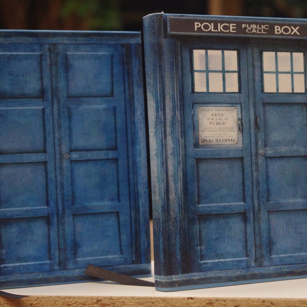 Doctor Who: Agenda Tardis en River Song Agenda Cosplay - Fanmade [A6-afmeting (formaat in beschrijving) - 60 blanco pagina's]