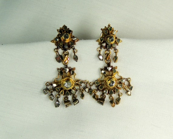 Rustic Chandelier Earrings.