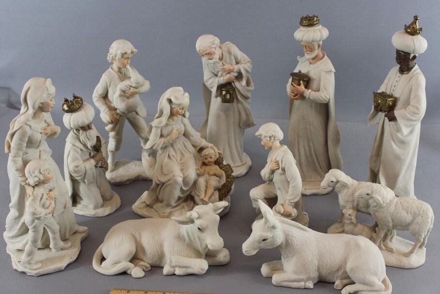 1983 Scultura Di Giuseppe Armani Nativity Figurines Complete - Etsy