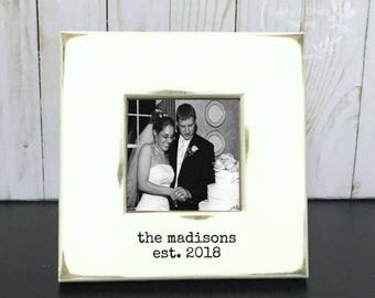 Wedding date frame | Etsy
