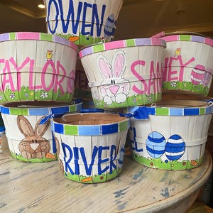 Large Personalized Easter Basket