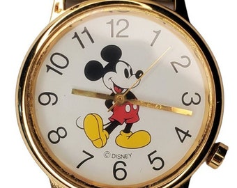 Disney Gold-tone Mickey Mouse Watch with Interchangeable Accent Rings 400112081605-1.jpg main image 4