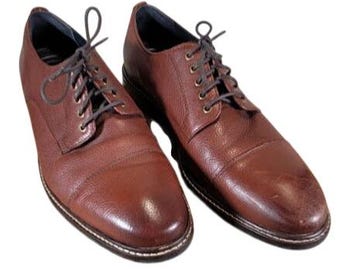 Cole Haan Grand OS Mens Leather Dress Shoes Brown Cap Toe Size 10 M M39