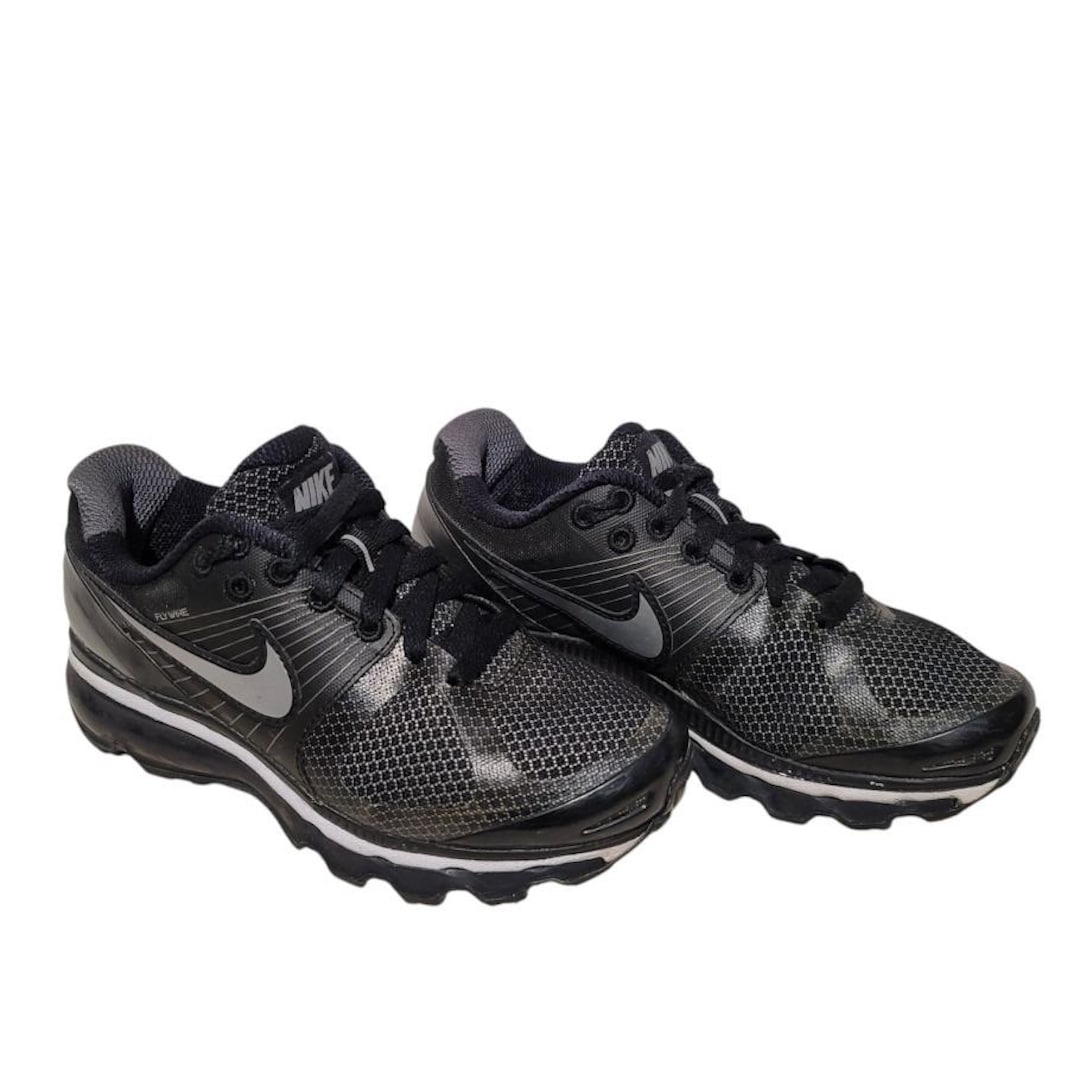 Nike Air Max Flywire Sport Shoes Sneakers Black Men's Size 6