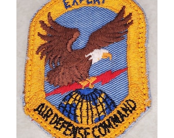 Original Vietnam War Embroidered Uniform Patch Expert Air Defense Command #14