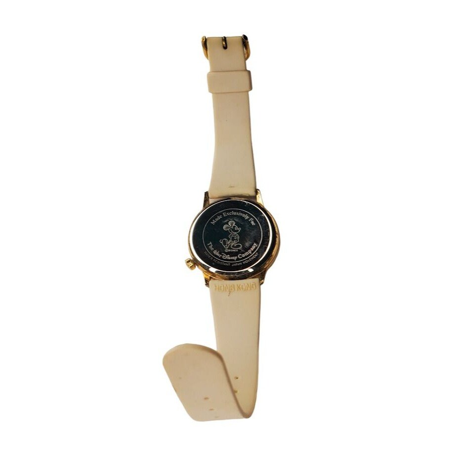 VTG Mickey Mouse Watch Ladies Gold Tone Round Exclusively Walt Disney Company VTG Mickey Mouse Watch Ladies Gold Tone Round Exclusively  main image 4