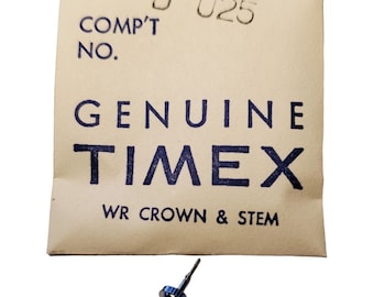 Genuine Timex Stem & Crown 60377060 61 62 63 64 65 66 67 D025