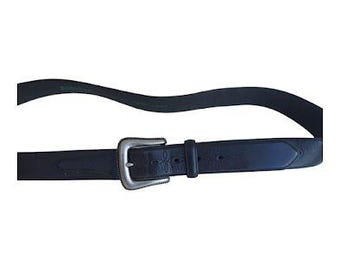 Fine Vintage Resistol Leather Belt - Black Accents Size 36  display picture 1