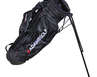 Adams Golf Tight Lies Black Stand Carry Golf Bag Dual Strap Kickstand