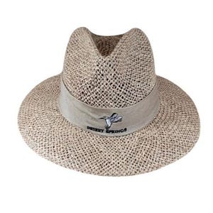 DPC Desert Kings Straw Hat Small Medium Wide Brim Safari Sun Hat T15