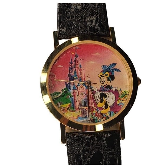 VTG Minnie Mouse Watch Ladies Euro Disney 1421/200 Limited  display picture 1