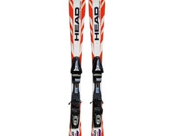 Head Shape 3.0 JR Skis 120 Cm With Tyrolia Sympro Bindings Used