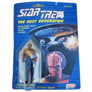Star Trek The Next Generation LIEUTENANT WORF Klingon Officer USS Enterprise -M3