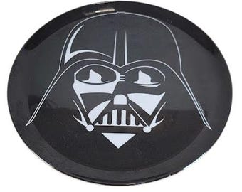 Star Wars Darth Vader Plate 10 Inch Zak Designs Black Melamine T15