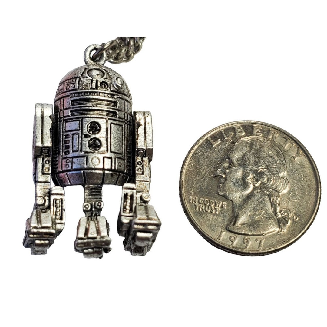 1977 Star Wars R2-D2 Articulating Pendant Charm 20th Century Fox ...