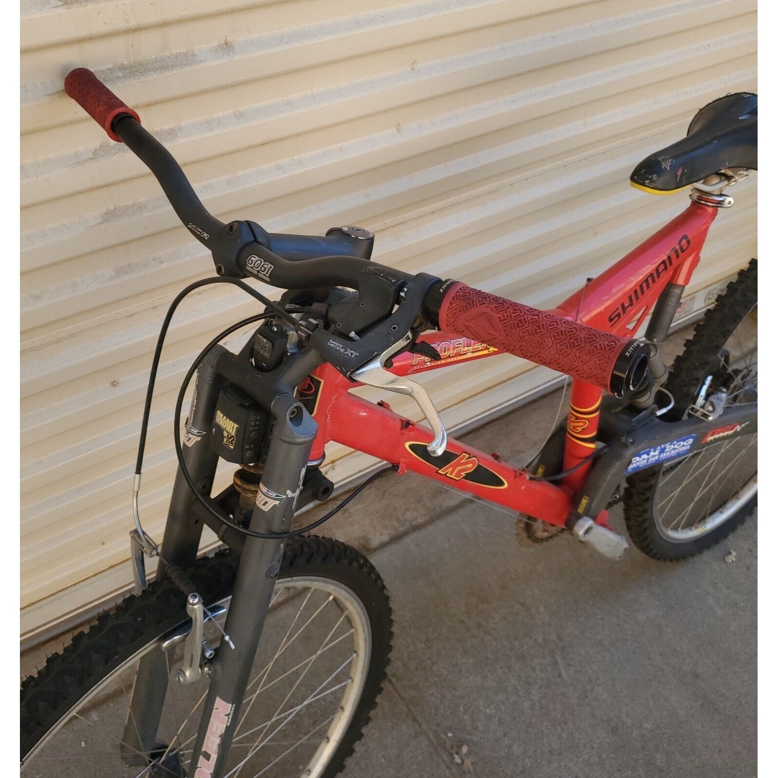 Vintage K2 Proflex 4000 20 5 Rahmen Carbonfaser vollgefedertes Mountainbike Etsy