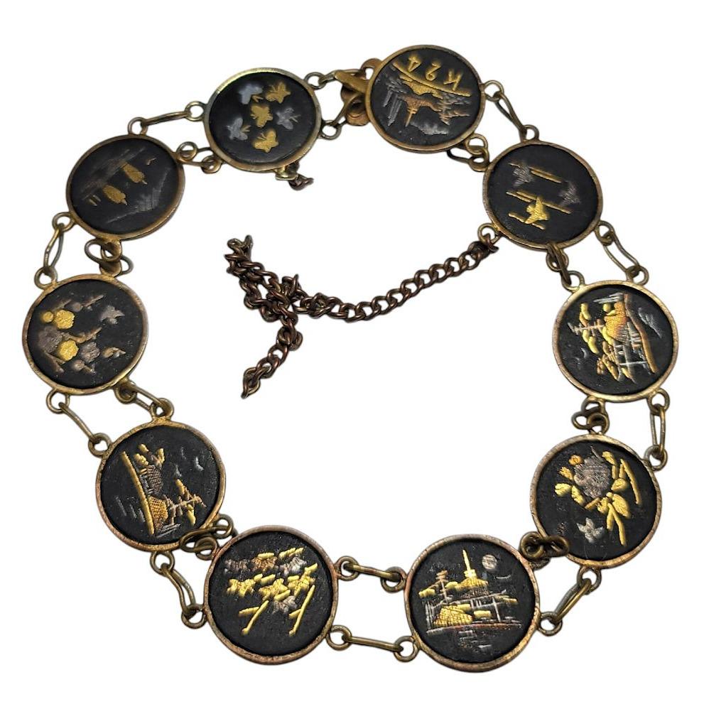 Shakudo Bracelet - Etsy Shakudo Bracelet - Etsy