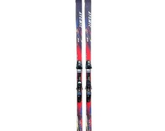 Atomic ATC Premier Skis 197 Cm With Salomon 877 Bindings Used