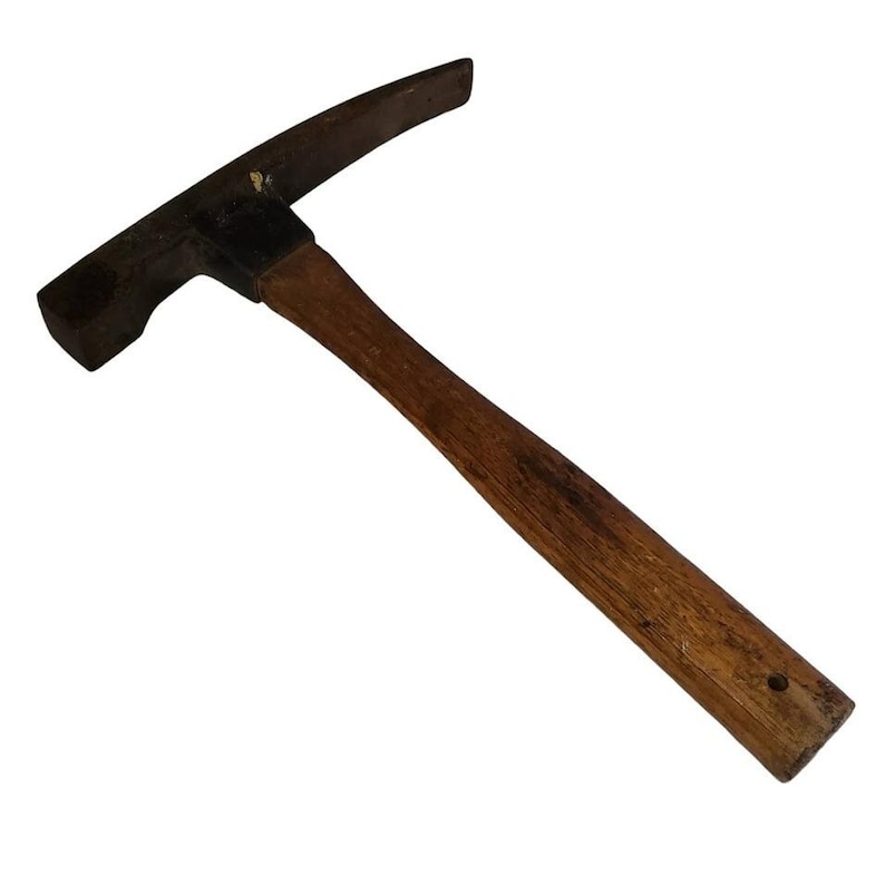 Antique BOND Masonry Hammer Stone Flat Face Axe Chipping Digging Wood ...