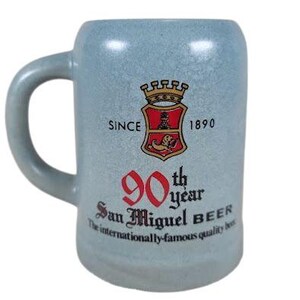 San Miguel Beer Mug - Etsy