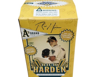 Rich Harden Limited Edition Bobblehead Doll SGA Oakland Athletics A’s NIP (M8)