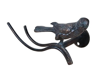 Cast Iron Bird Wall Hook Rustic Towel Coat Hook Farmhouse Decor M31
