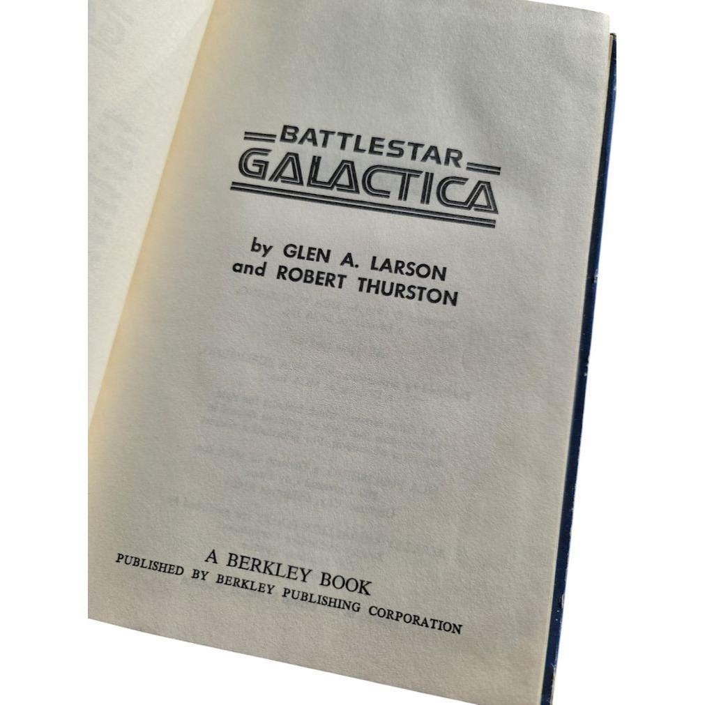 Battlestar Galactica by Glen A Larson and Robert Thurston HC DJ BCE ...