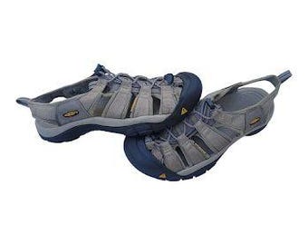KEEN Newport H2 Sandals Men's Size 10 Gray Blue Waterproof Hiking C10-8