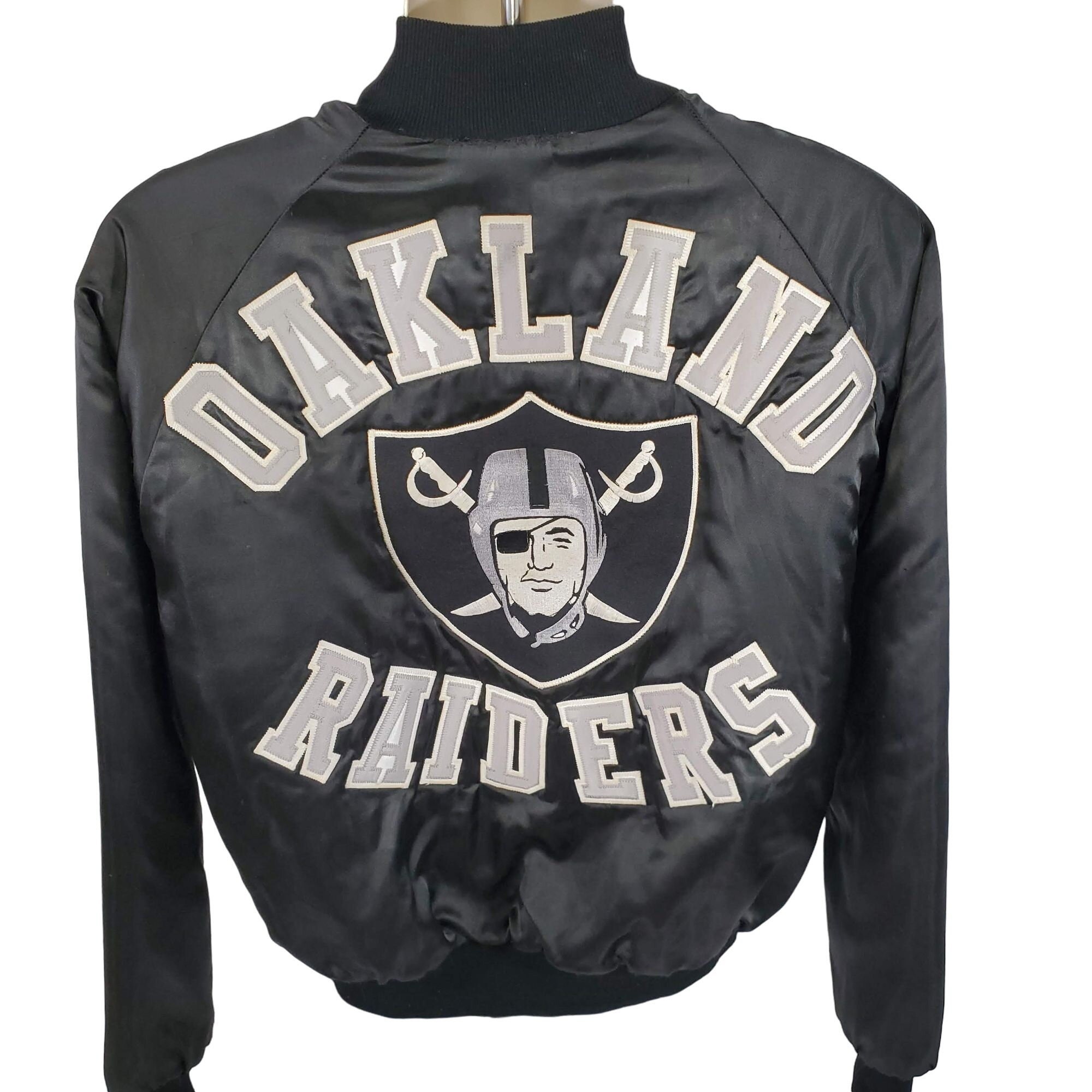 Oakland Raiders NFL Varsity Bomber Jacket - XL – The Vintage Store