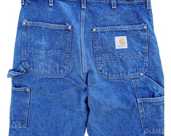Vintage Double Knee Distressed Carhartt Jeans Carpenter Vintage Double Knee Distressed Carhartt Jeans Carpenter