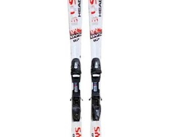 Head B2 JRS Skis 117 Cm With Tyrolia Sympro Bindings Used