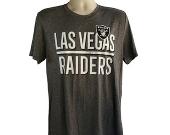 Las Vegas Raiders NFL Team Apparel AFC Oakland Los Angeles Mens Womens M T-Shirt