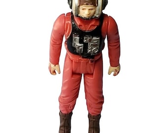 1984 Vintage Star Wars B-wing Pilot Action Figure Original Kenner Jedi M11
