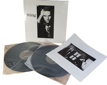 STING Nothing Like The Sun 2LPs 1987 A&M SP-6402 Never Played Mint Condition