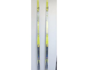 Fischer RCS 172cm Cross Country Skis Salomon Bindings Nordic XC Racing