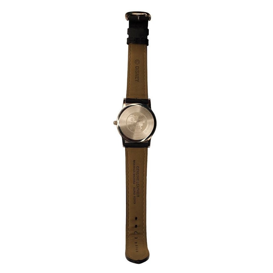 Mickey Mouse Disney Red Black Silver Face Watch Stitched 11200331 Time Works Mickey Mouse Disney Red Black Silver Face Watch Stitched  main image 4