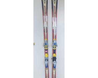 Rossignol Bandit 177cm Skis With Salomon 900 Bindings One Brake Missing