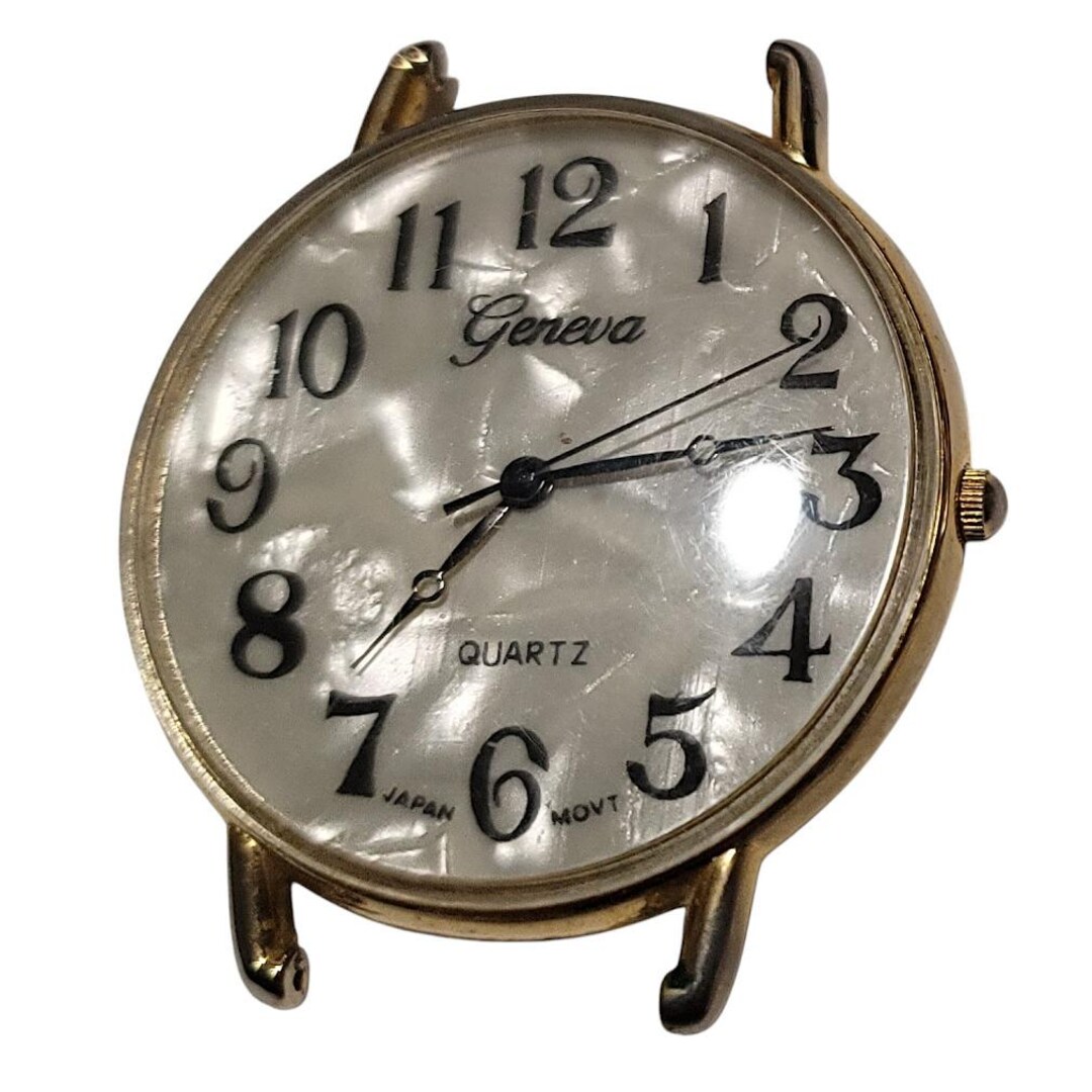 Geneva Quartz Japan Movement Ladies Watch for Parts or Repair T2