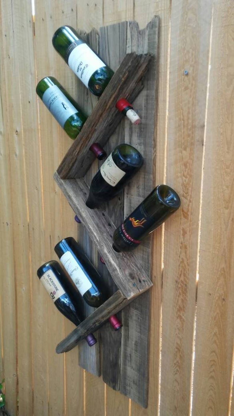 6 Bottle Wine Rack | Etsy