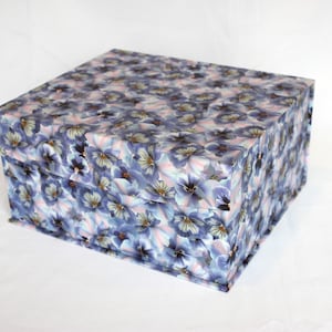 Organiseur de cartes de voeux, lilas, excellente solution pour organiser vos cartes de voeux