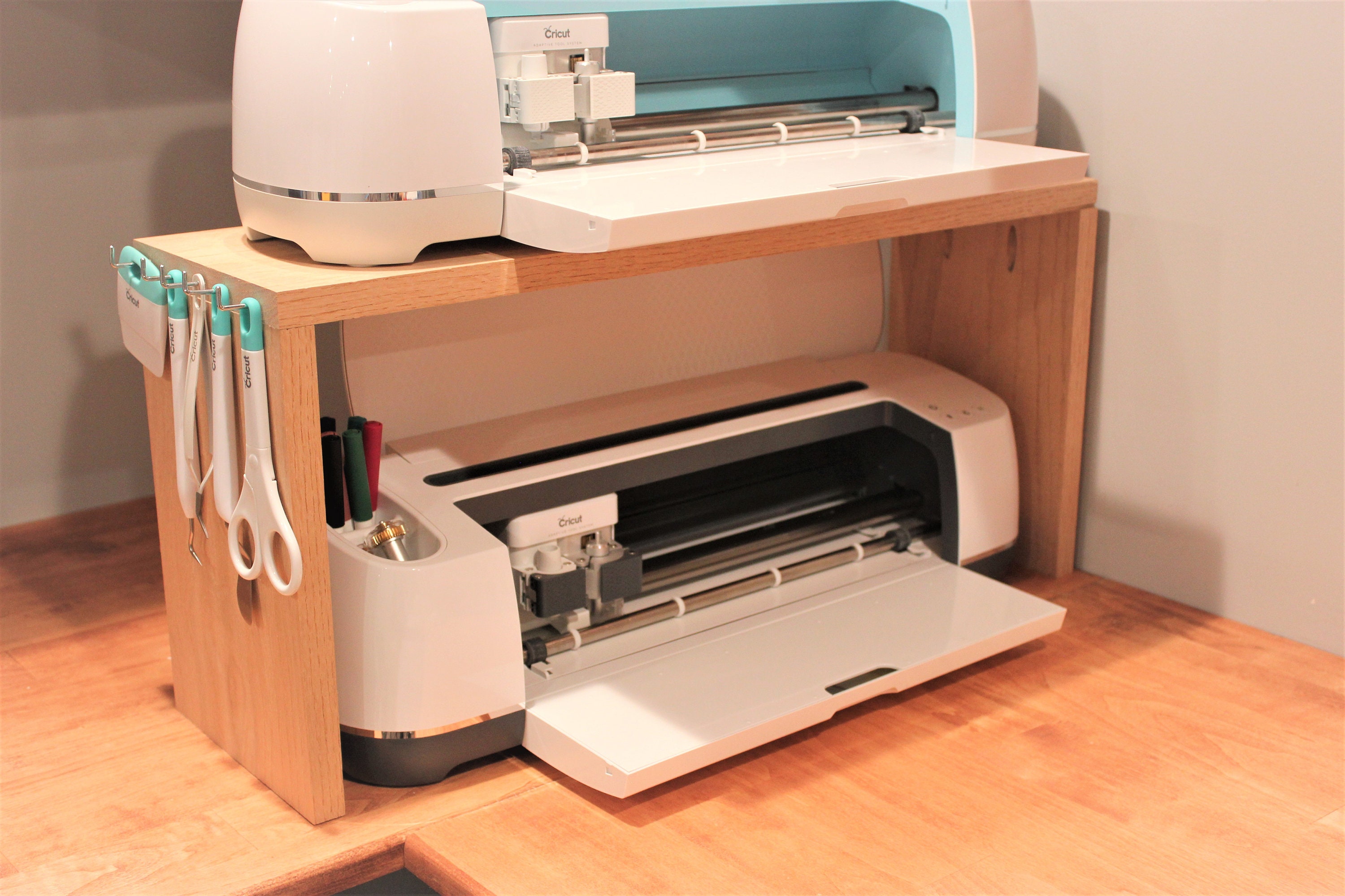 Cricut Shelf Operate Two Machines in Style for Maker and Explore Air 2 