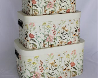 Greeting Card Organizer or Keepsake Box Bloom