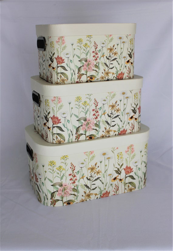Greeting Card Organizer or Keepsake Box Bloom
