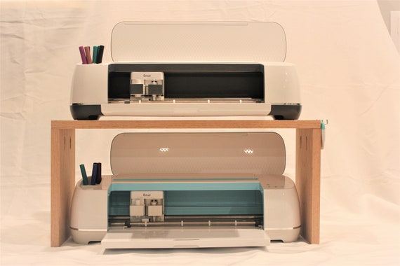 Cricut Shelf Operate Two Machines in Style for Maker and Explore Air 2  Stained 