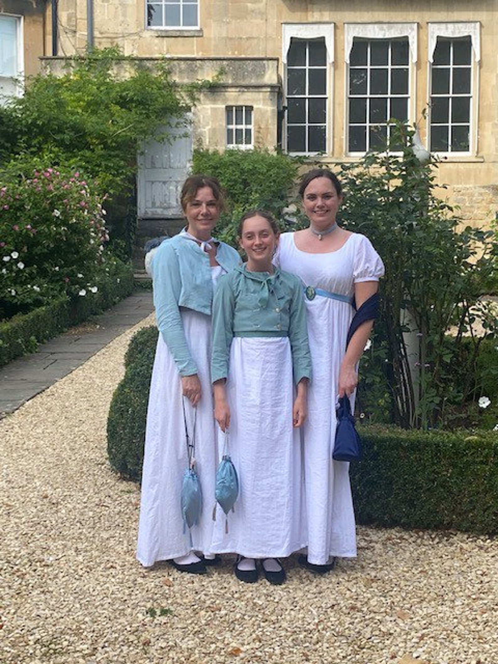 Button Back Regency Style Cotton Gown Made to Order - Etsy