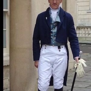 Made to order in any colour of your choice Regency breeches PLEASE READ DESCRIPTION