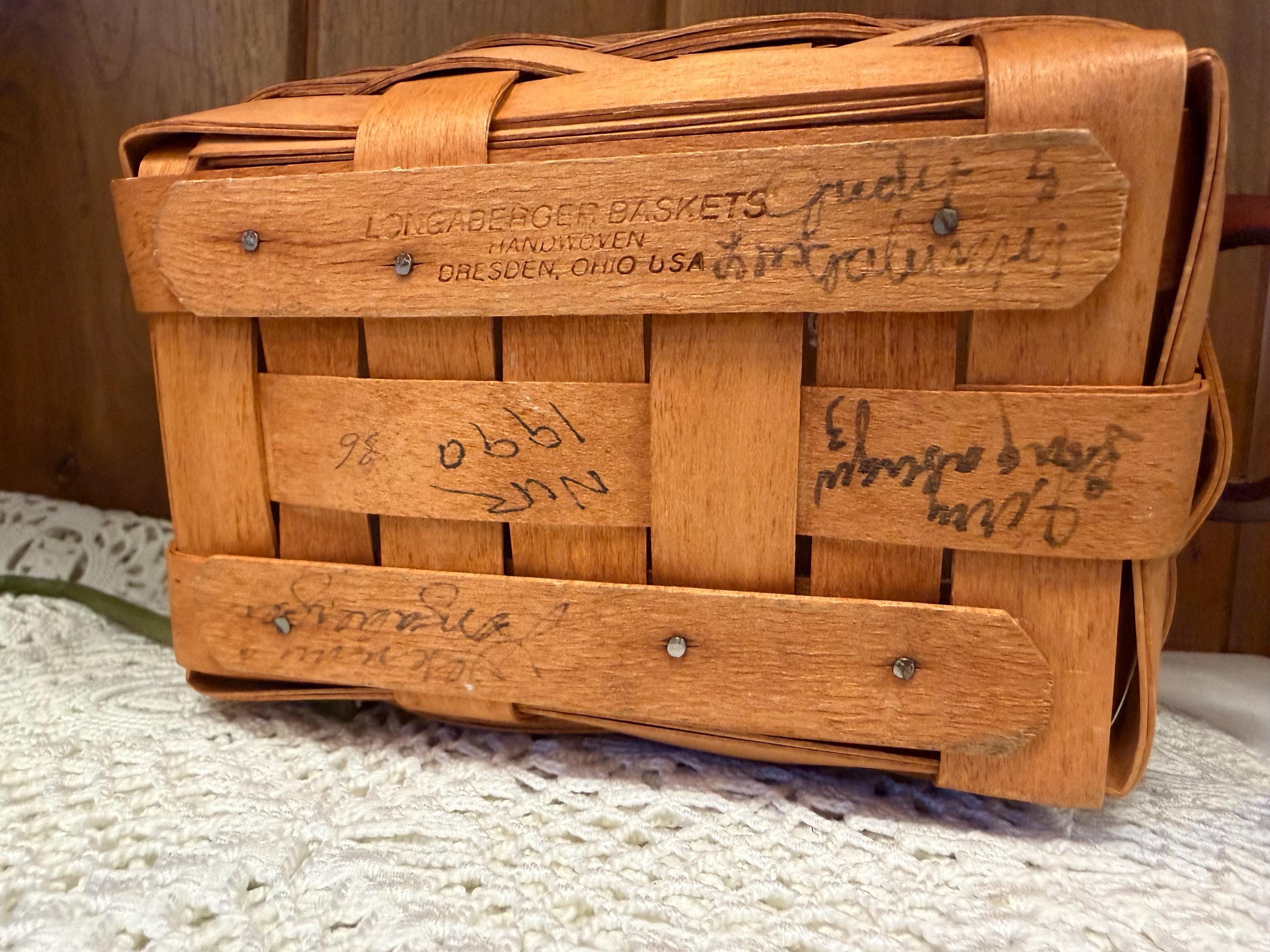 1990 Longaberger Baskets - Etsy