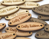 50 Product Tags 0.5 X 1.2 Inches Laser Cut and Engraved | Etsy