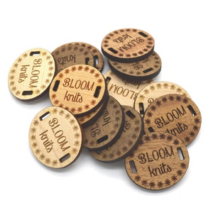 Product Tags - 1x 0.9 Inches - laser cut and engraved